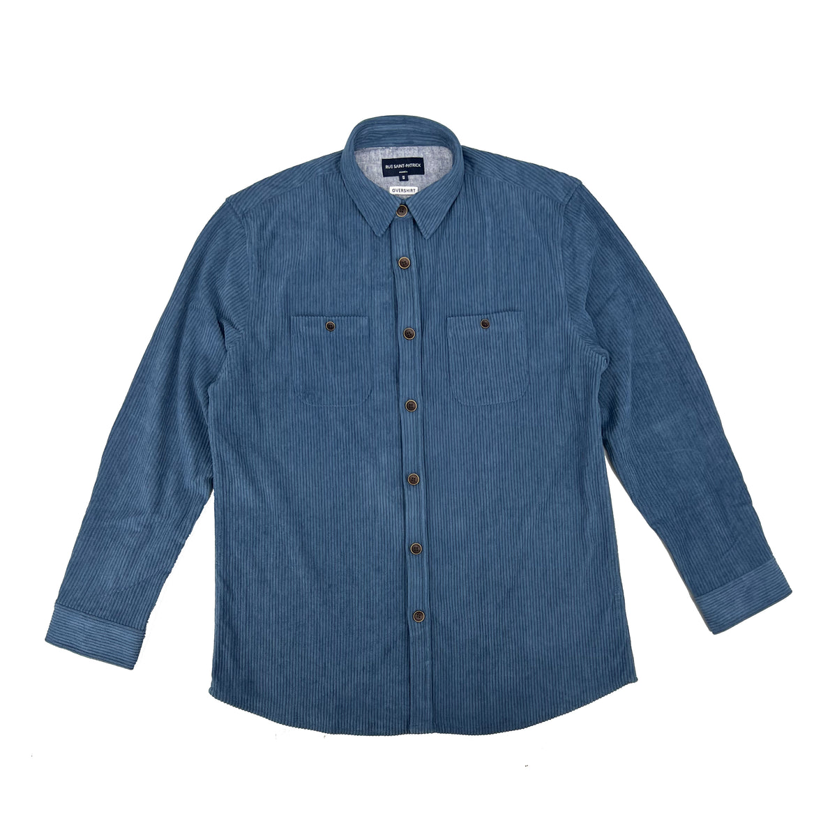 Blue Fire Paisley Corduroy Shirt – The Territory Ahead