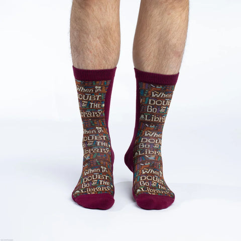 Men's Go to the Library Socks