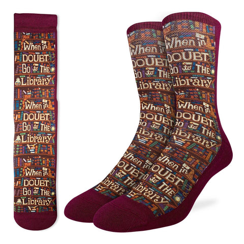 Men's Go to the Library Socks