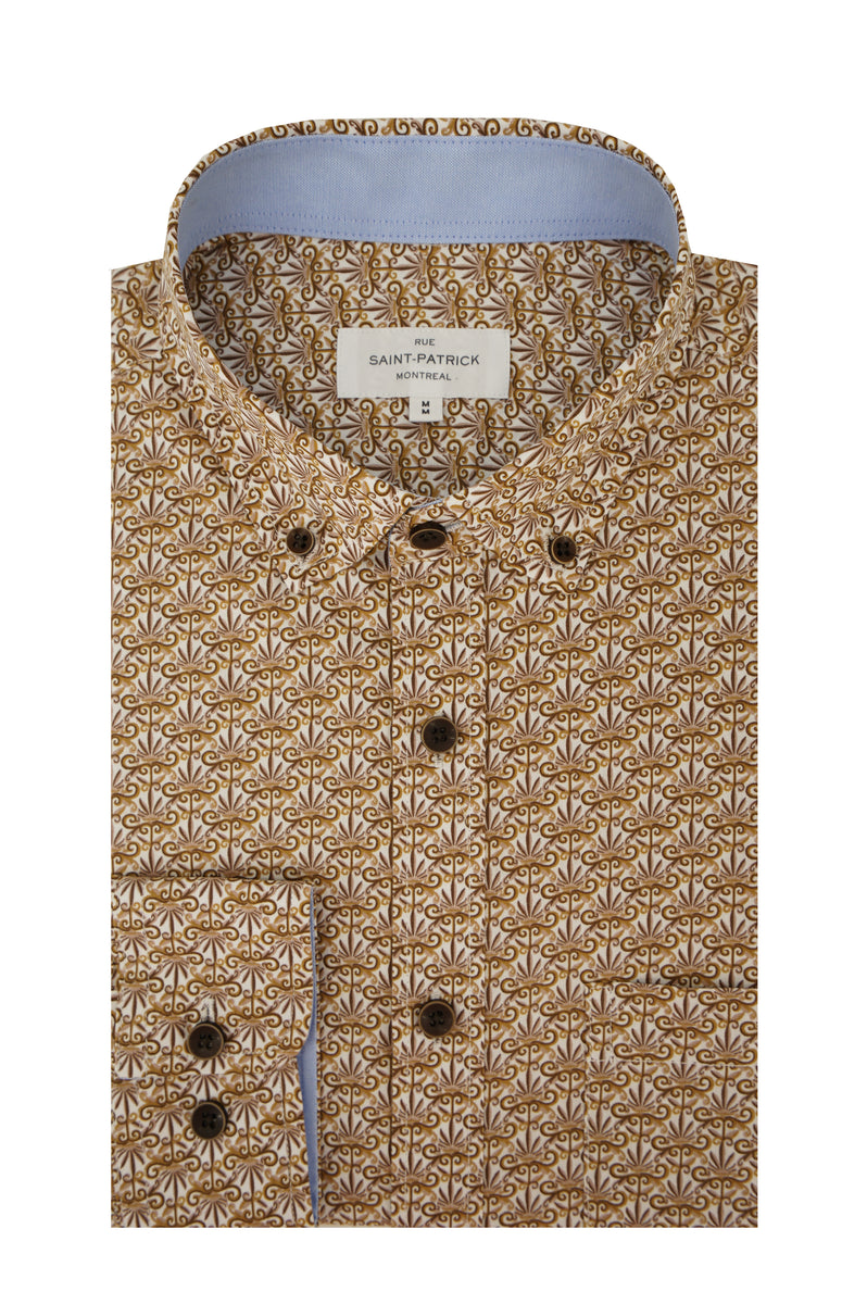 Loughbrickland Shirt in Pecan – Rue Saint-Patrick